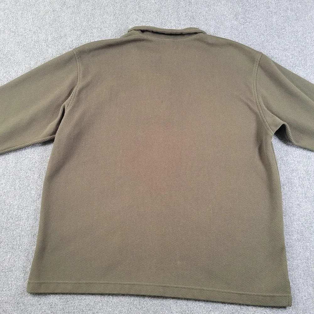 North Face Pullover Mens XL‎ Glacier Fleece Textured Waffle-Grid TKA 100 USA 90s